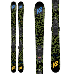 K2 Poacher Jr Skis ​+ FDT 7.0 Bindings - Kids' 2023