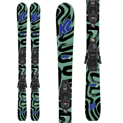 K2 Indy Skis ​+ FDT 7.0 Bindings - Kids' 2023