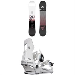 Rome Royal Snowboard - Women's 2021 ​+ Nidecker Muon-W SE Snowboard Bindings - Women's 2022