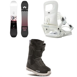 Rome Royal Snowboard ​+ Glade Snowboard Bindings ​+ thirtytwo Shifty Boa Snowboard Boots - Women's