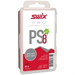 SWIX PS8 Red -4°C​/4°C 60g Wax