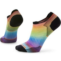 Smartwool Run Zero Cushion Pride Rainbow Low Ankle Socks - Unisex
