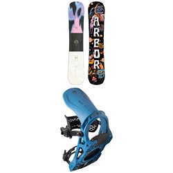 Arbor Draft Rocker Snowboard ​+ Spruce Snowboard Bindings 2023