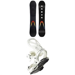 Arbor Formula Rocker Snowboard ​+ Hemlock Snowboard Bindings 2023