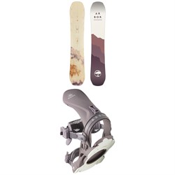 Arbor Swoon Camber Snowboard ​+ Sequoia Snowboard Bindings - Women's 2023