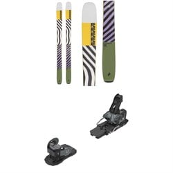 K2 Mindbender 108Ti Skis 2022 ​+ Salomon Warden MNC 13 Ski Bindings