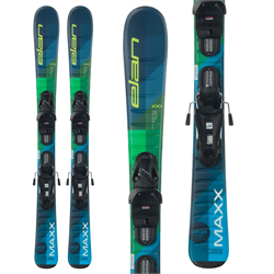 kid's 3.5 ski boots poles/helmet/goggles 120 cm girls skis bindings 