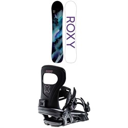 Roxy Breeze Snowboard ​+ Bent Metal Metta Snowboard Bindings - Women's