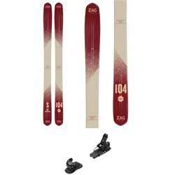 ZAG Slap 104 Skis ​+ Armada Warden 13 Demo Bindings  - Used