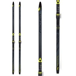 Fischer Twin Skin Superlite EF Medium Cross Country Skis ​+ Control Step-In IFP Bindings