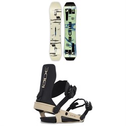 Ride Twinpig Snowboard ​+ A-6 Snowboard Bindings 2023