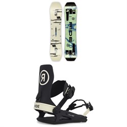 Ride Twinpig Snowboard ​+ C-6 Snowboard Bindings