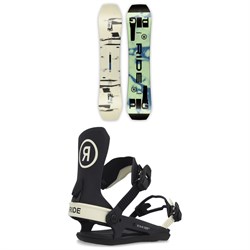 Ride Twinpig Snowboard ​+ CL-6 Snowboard Bindings - Women's