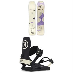 Ride Warpig Snowboard ​+ C-6 Snowboard Bindings