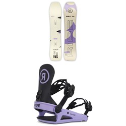 Ride Warpig Snowboard ​+ CL-4 Snowboard Bindings - Women's 2023
