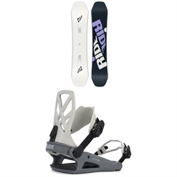 Ride Zero Snowboard ​+ C-4 Snowboard Bindings 2023