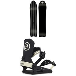 Ride Peace Seeker Snowboard ​+ C-8 Snowboard Bindings