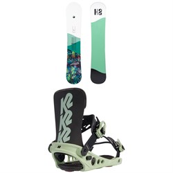 K2 First Lite Snowboard ​+ Meridian Snowboard Bindings - Women's