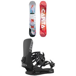 CAPiTA Defenders of Awesome Snowboard ​+ Union STR Snowboard Bindings