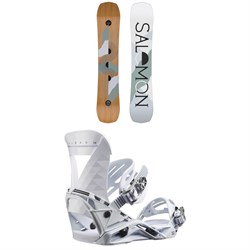Salomon Rumble Fish Snowboard ​+ Mirage Snowboard Bindings - Women's 2023