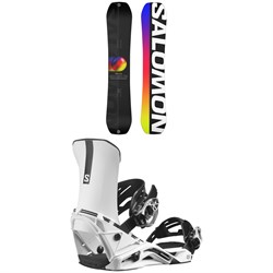 Salomon Huck Knife Pro Snowboard ​+ District Snowboard Bindings 2023