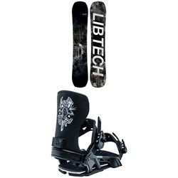 Lib Tech Box Knife C3 Snowboard ​+ Bent Metal Transfer Snowboard Bindings 2023