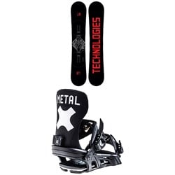 Lib Tech TRS C3 Snowboard ​+ Bent Metal Axtion Snowboard Bindings 2023