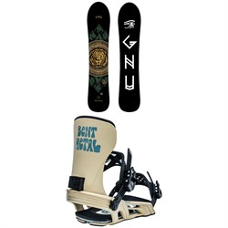 GNU Free Spirit C3 Snowboard ​+ Bent Metal Stylist Snowboard Bindings - Women's 2023