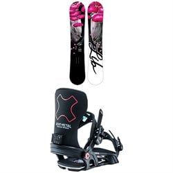 Lib Tech Cortado C2 Snowboard ​+ Bent Metal Stylist Snowboard Bindings - Women's