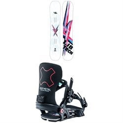 Lib Tech Ryme C3 Snowboard ​+ Bent Metal Stylist Snowboard Bindings - Women's