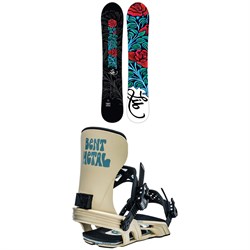 Lib Tech Dynamiss C3 Snowboard ​+ Bent Metal Stylist Snowboard Bindings - Women's