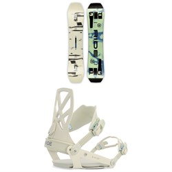 Ride Twinpig Snowboard ​+ A-4 Snowboard Bindings 2023