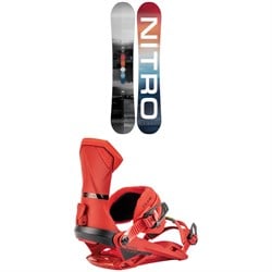 Nitro Team Gullwing Snowboard ​+ Team Snowboard Bindings 2023