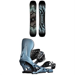 Jones Mountain Twin Snowboard ​+ Mercury Snowboard Bindings