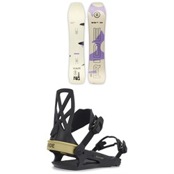 Ride Warpig Snowboard ​+ C-4 Snowboard Bindings 2023