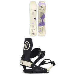 Ride Warpig Snowboard ​+ A-6 Snowboard Bindings 2023