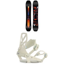 Ride Shadowban Snowboard ​+ A-4 Snowboard Bindings