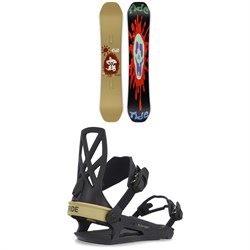 Ride Kink Snowboard ​+ C-4 Snowboard Bindings 2023