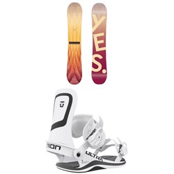 Yes. Hello Snowboard ​+ Union Ultra Snowboard Bindings - Women's 2023