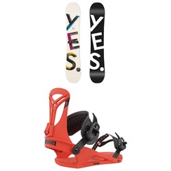 Yes. Basic Snowboard ​+ Union Rosa Snowboard Bindings - Women's