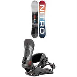 Nitro Team Snowboard ​+ One Snowboard Bindings 2023