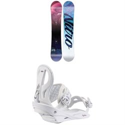 Nitro Lectra Snowboard ​+ Rythm Snowboard Bindings - Women's 2024