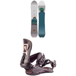 Nitro Drop Snowboard ​+ Cosmic Snowboard Bindings - Women's 2023