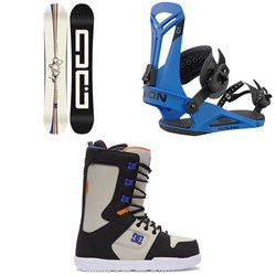 DC Ply Snowboard ​+ Union Flite Pro Snowboard Bindings ​+ DC Phase Snowboard Boots 2023