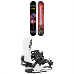 DC Star Wars Dark Side Ply Snowboard ​+ Union STR Snowboard Bindings 2023