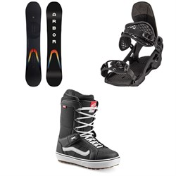 Arbor Formula Rocker Snowboard ​+ Spruce Snowboard Bindings ​+ Vans Hi Standard OG Snowboard Boots 2023