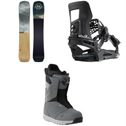 Nidecker Escape Snowboard ​+ Kaon-X Snowboard Bindings ​+ Cascade Snowboard Boots 2023