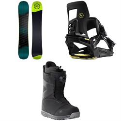 Nidecker Merc Snowboard ​+ Muon-X Snowboard Bindings ​+ Cascade Snowboard Boots 2023