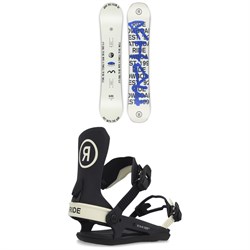 Ride Saturday Snowboard ​+ CL-6 Snowboard Bindings - Women's 2023