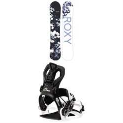 Roxy Smoothie C2 Snowboard ​+ GNU B-Real Snowboard Bindings - Women's 2023